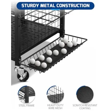 Mythinglogic Golf Storage Organizer for Golf Bags and Clubs