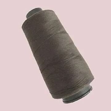 BeVarious Weaving Weft Salon Cotton Thread Weaving Thread Needle Set for Hair, Wigs, Weft Sewing - Brown…