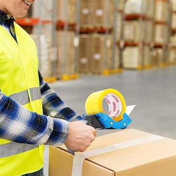 Heavy Duty 3 inch Tape Gun with Quick Load for Packaging