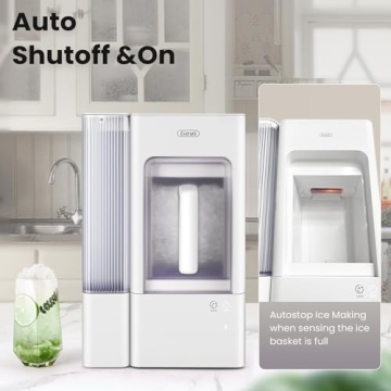 Gevi Adella Nugget Ice Maker - 1 Gallon Tank & 38 lbs