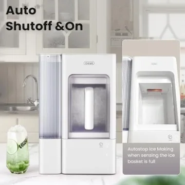 Gevi Adella Nugget Ice Maker - 1 Gallon Tank & 38 lbs
