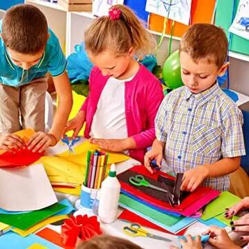 8" Scissors 6-Pack for Home Office Crafting Supplies