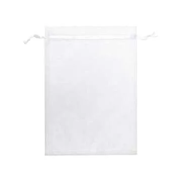 50PCS Sheer Organza Gift Bags for Weddings and Parties