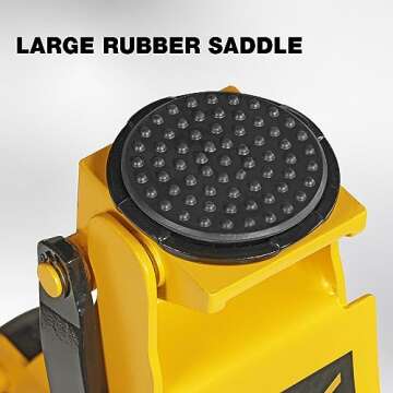 YELLOW JACKET 3.5 Ton Hydraulic Car Jack with Dual Pumps