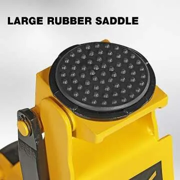 YELLOW JACKET 3.5 Ton Hydraulic Car Jack with Dual Pumps