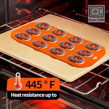 Mini Donut Pan - Silicone 12 Hole Baking Mold