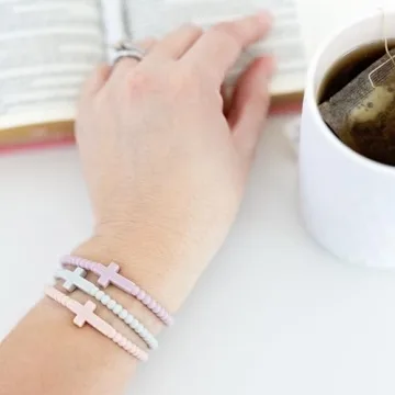 Ryan & Rose Jesus Bracelets - Cross Silicone Gift