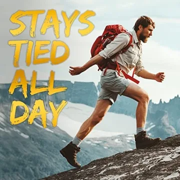 Miscly Round Boot Laces [1 Pair] Heavy Duty and Durable Shoelaces for Boots, Work Boots & Hiking Shoes (Black, 27 inches (69 cm))