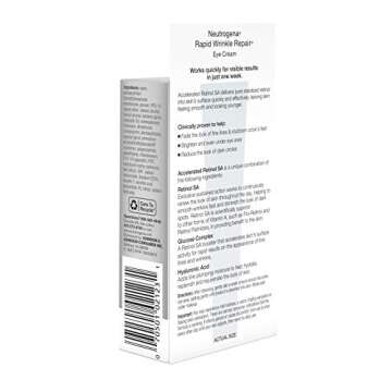 Neutrogena Rapid Wrinkle Repair Eye Cream 0.50 oz (Pack of 2)