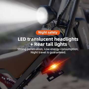 HAPPYRUN G60 Electric Bike | 1500W Motor, 68 Mile Range, All-Terrain