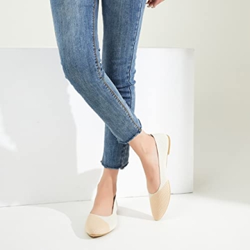 BABUDOG Women's Comfortable Mesh Flats Shoes for Stylish Wear