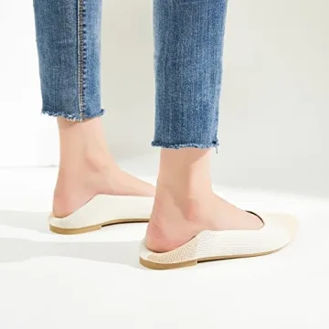 BABUDOG Women's Comfortable Mesh Flats Shoes for Stylish Wear