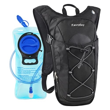 Zavothy Lightweight Hydration Backpack with 2L Water Bladder Water Backpack Hydration Pack for Cycli...