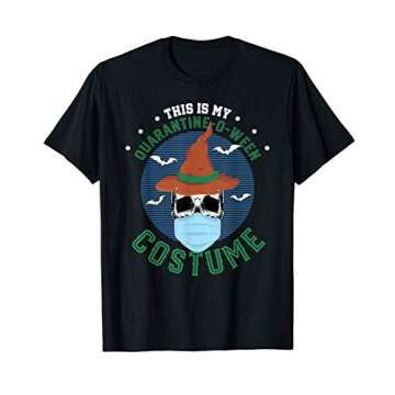 This Is My Quarantine-o-ween Funny Witch Halloween 2020 T-Shirt