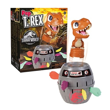 TOMY Pop Up T-Rex Kids Game - Family and Preschool Kids Games for Family Game Night - Kids Activitie...