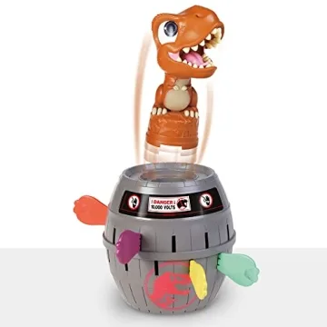 TOMY Pop Up T-Rex Family Game for Kids Ages 4 and Up