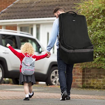 YOREPEK Padded Car Seat Travel Backpack Airplane Essential