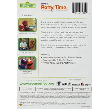 Elmo's Potty Time DVD for Fun Potty Training