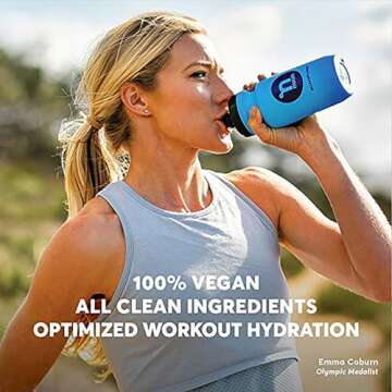 Nuun Hydration Endurance Powder, Lemon Lime, Workout Support,5 Essential Electrolytes for Hydration + Carbohydrates, Vegan, Non-GMO, (16 Servings - Canister)