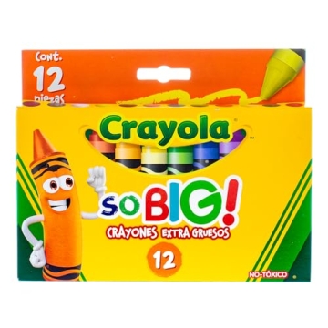 Crayola Extra Jumbo So Big Crayons - 12 Pack for Toddlers