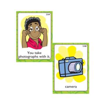 Super Duper Publications | Function Match-Ups Flash Cards | Identify and Describe Everyday Objects Fun Deck | Educational Learning Materials for Children