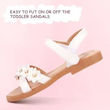 Stylish Pandanjinja Girls Open Toe Summer Sandals