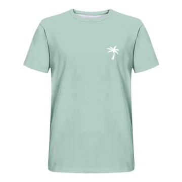 Shop 2024 Fashion Short Sleeve Crewneck Shirt for Men