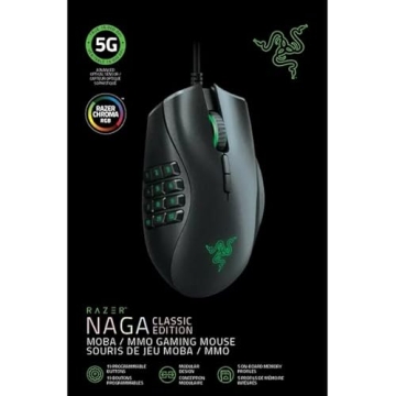 Razer Naga Classic Edition Multi-Color Wired USB Gaming Mouse