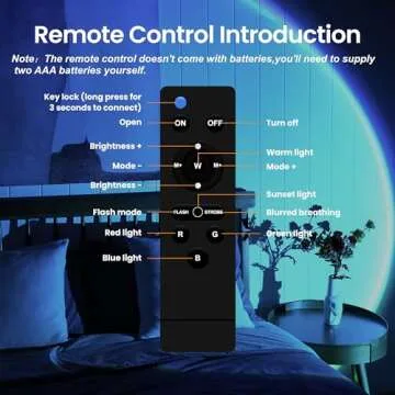 XEBKOR Sunset Projection Lamp with Remote/APP Control,Multi-Color LED Sunset Light Night Light,360 Degree Rotation Sunset Lamp for Photography/Party/Room Decor,Gifts for Christmas,Thanksgiving Day