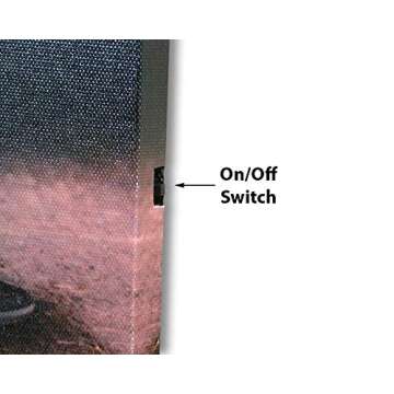 Heartfelt LED Lighted Canvas Print for Remembrance