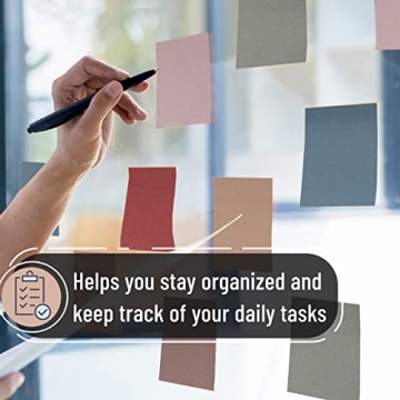 Mr. Pen Vintage Sticky Notes 3x3, 12 Pads for Productivity