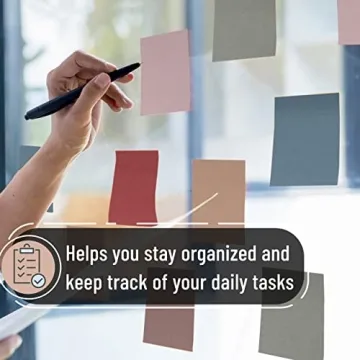 Mr. Pen Vintage Sticky Notes 3x3, 12 Pads for Productivity