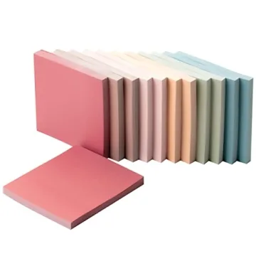 Mr. Pen Vintage Sticky Notes 3x3, 12 Pads for Productivity