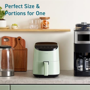 Mini COSORI Air Fryer with 30 Recipes & Low Oil