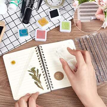 GLOBLELAND Silicone Clear Stamps for Creative DIY Crafts