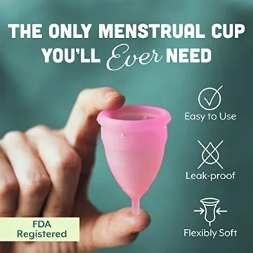 Dutchess Menstrual Cup - Soft Silicone & Reusable Period Cup