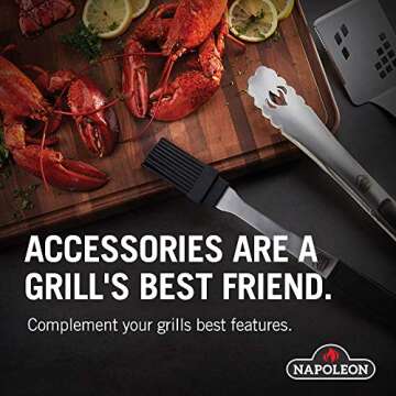 Napoleon BBQ Grill Mat - Non-Slip & Stylish Deck Protection