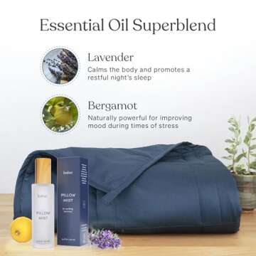 Baloo Pillow Mist | Natural & Calming Sleep Spray with Lavender & Bergamot | for Pillows, Linen & Be...