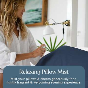 Baloo Pillow Mist | Natural & Calming Sleep Spray with Lavender & Bergamot | for Pillows, Linen & Bedding | Relaxing Aromatherapy for Sleep | 100ml