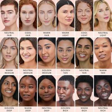 ICONIC LONDON Radiant Concealer & Brightening Duo | Creamy Liquid + Brightening Crayon Dual Ended Concealer, Cruelty Free, Vegan Makeup (Neutral Light) 0.08 oz