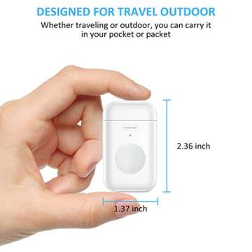 STOON Compatible with Apple Watch Charger, Portable Wireless Charger, 1000mAh Power Bank for Watch Series 7/6/5/4/3/2/1/Nike+