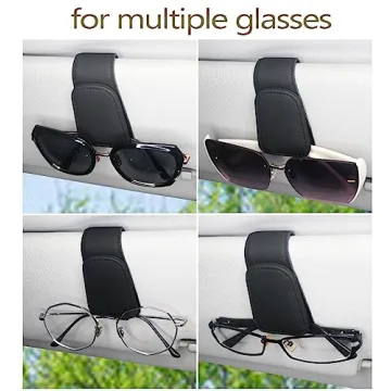 Premium Magnetic Sunglass Holder for Your Car Visor