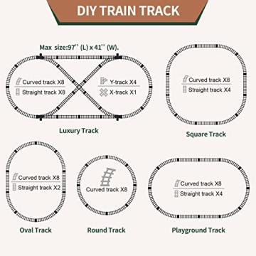 JONEALA Remote Control Train Set - Ultimate Fun for Kids