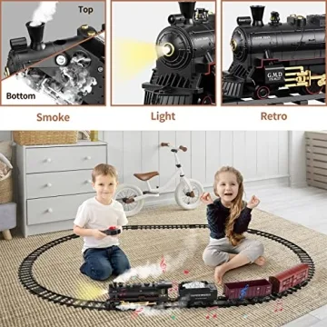 JONEALA Remote Control Train Set - Ultimate Fun for Kids