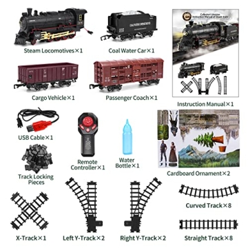 JONEALA Remote Control Train Set - Ultimate Fun for Kids