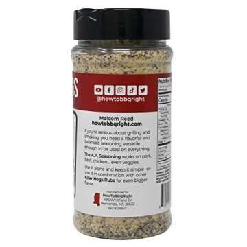 Killer Hogs AP Seasoning | Championship BBQ and Grill All Purpose Seasoning for Beef, Steak, Burgers...