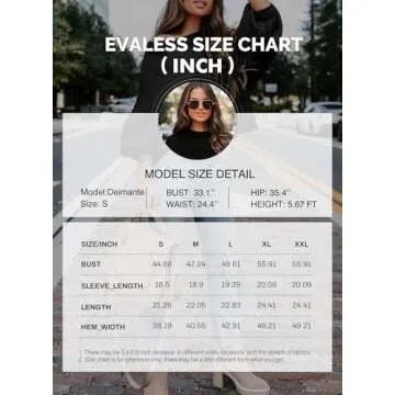 EVALESS Oversized Cozy Sweater for Women in Sky Blue