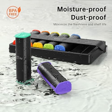 KOVIUU Weekly Pill Organizer for Vitamins and Medications