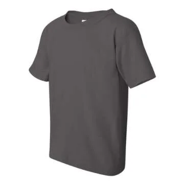 Gildan Youth Heavy Cotton T-Shirt 2-Pack - Charcoal