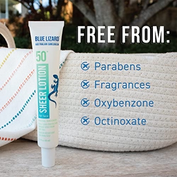 BLUE LIZARD Sheer Face Lotion SPF 50+ - Your Perfect Sunscreen